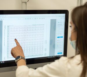 Cardiologist Reading Results
