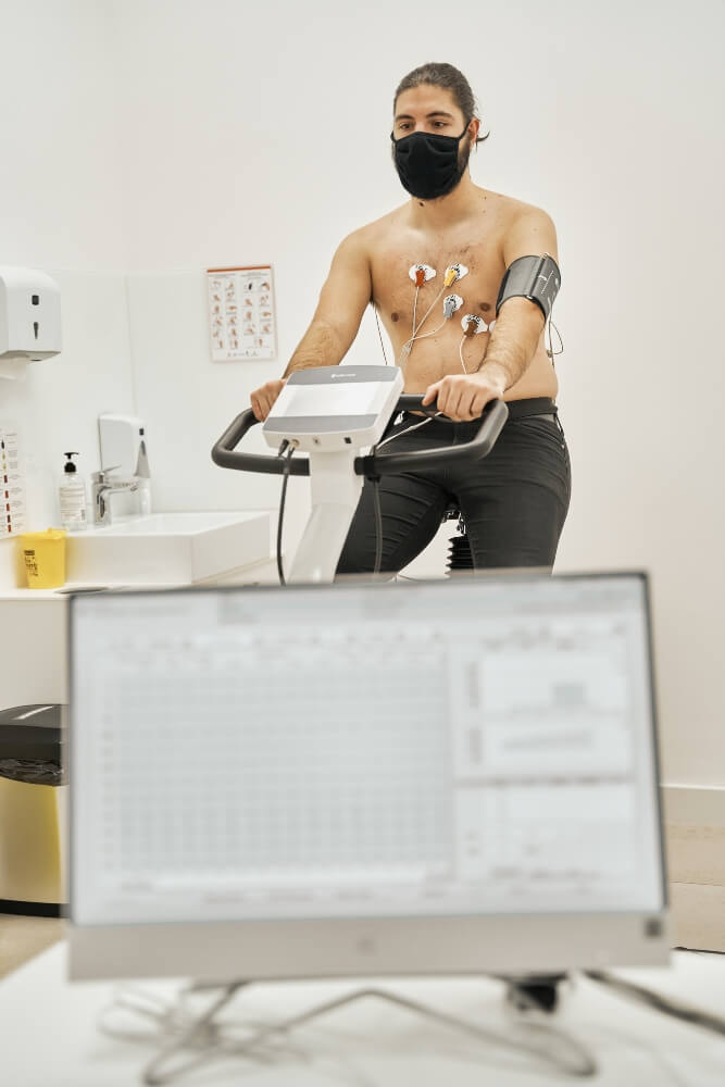 Cycle Ergometer Testing With the Patient